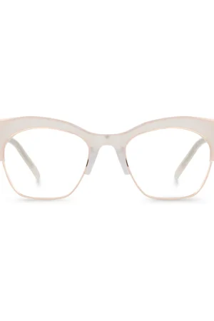 Square frame glasses